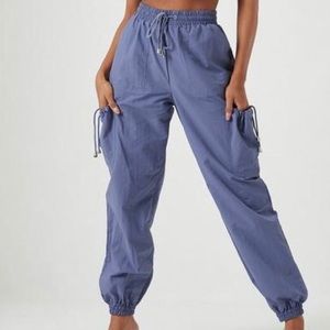 BLUE CARGO PANTS